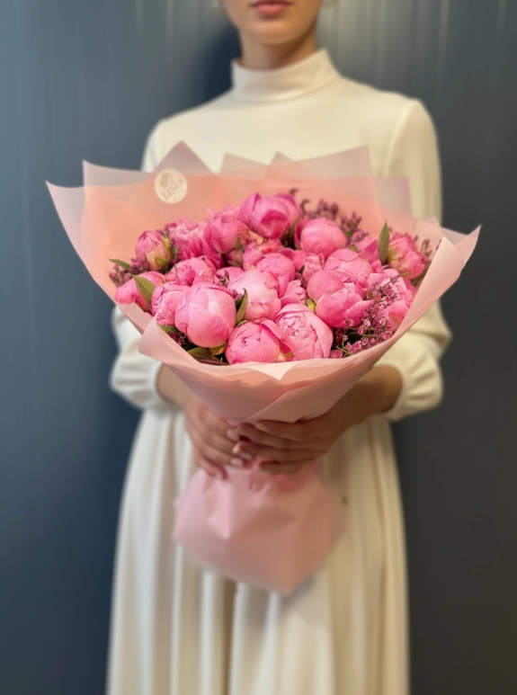 Pembe Şakayık Buketi